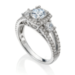 Halo Diamond Ring