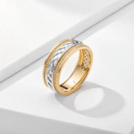 Two-Tone Diamond Ring