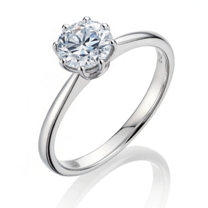 Classic Round Solitaire Ring