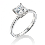 Princess-Cut Diamond Ring