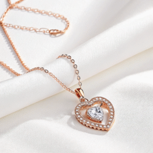 Heart-Shaped Pendant Necklace
